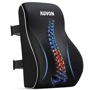 lumbar support pillow memory foam back support office chair posture cushion